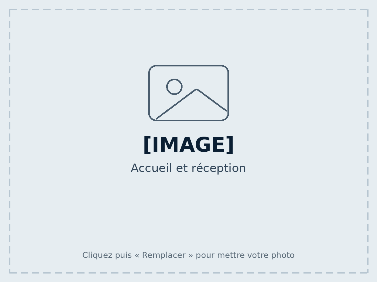 Accueil et réception