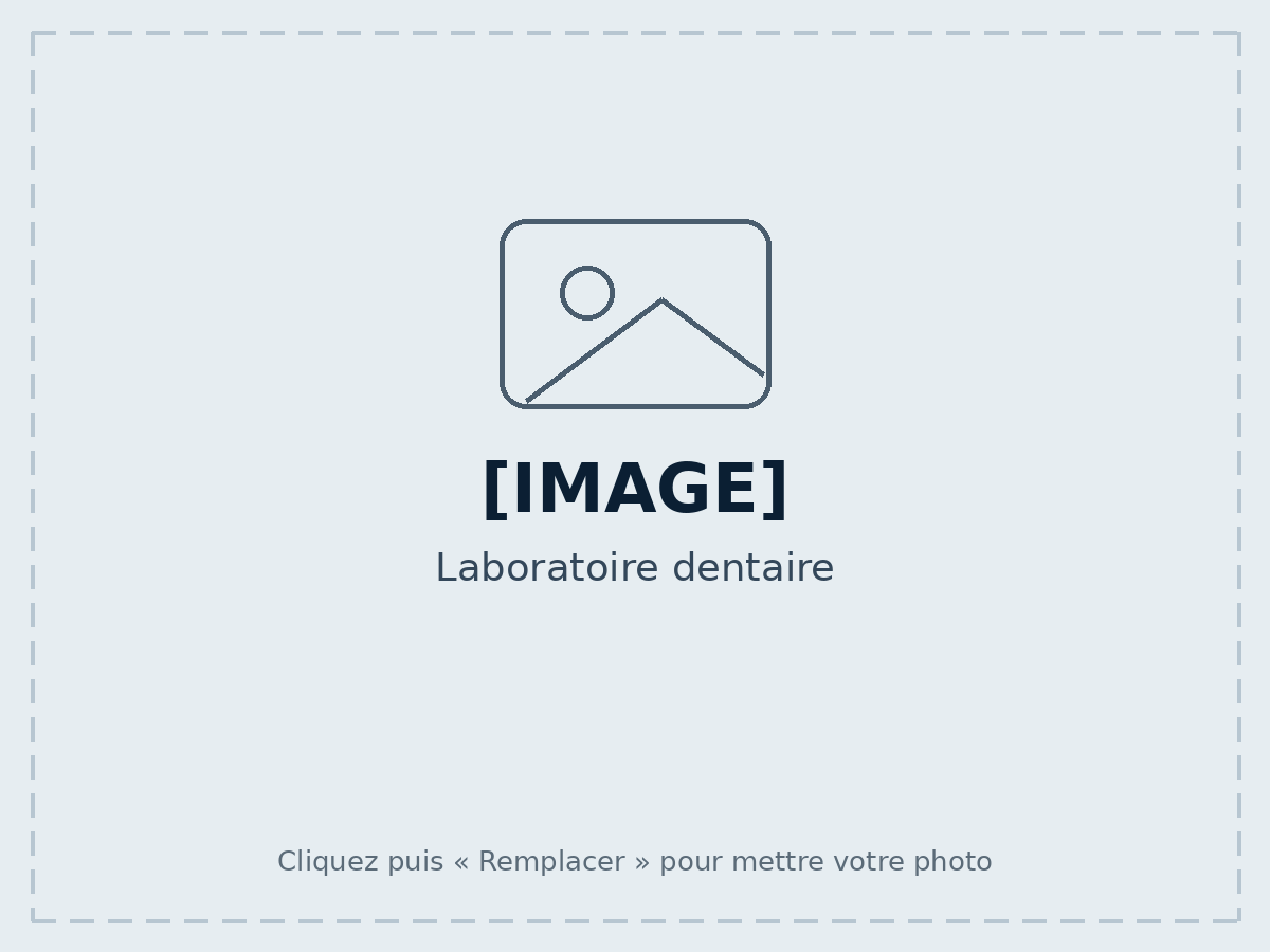 Laboratoire dentaire