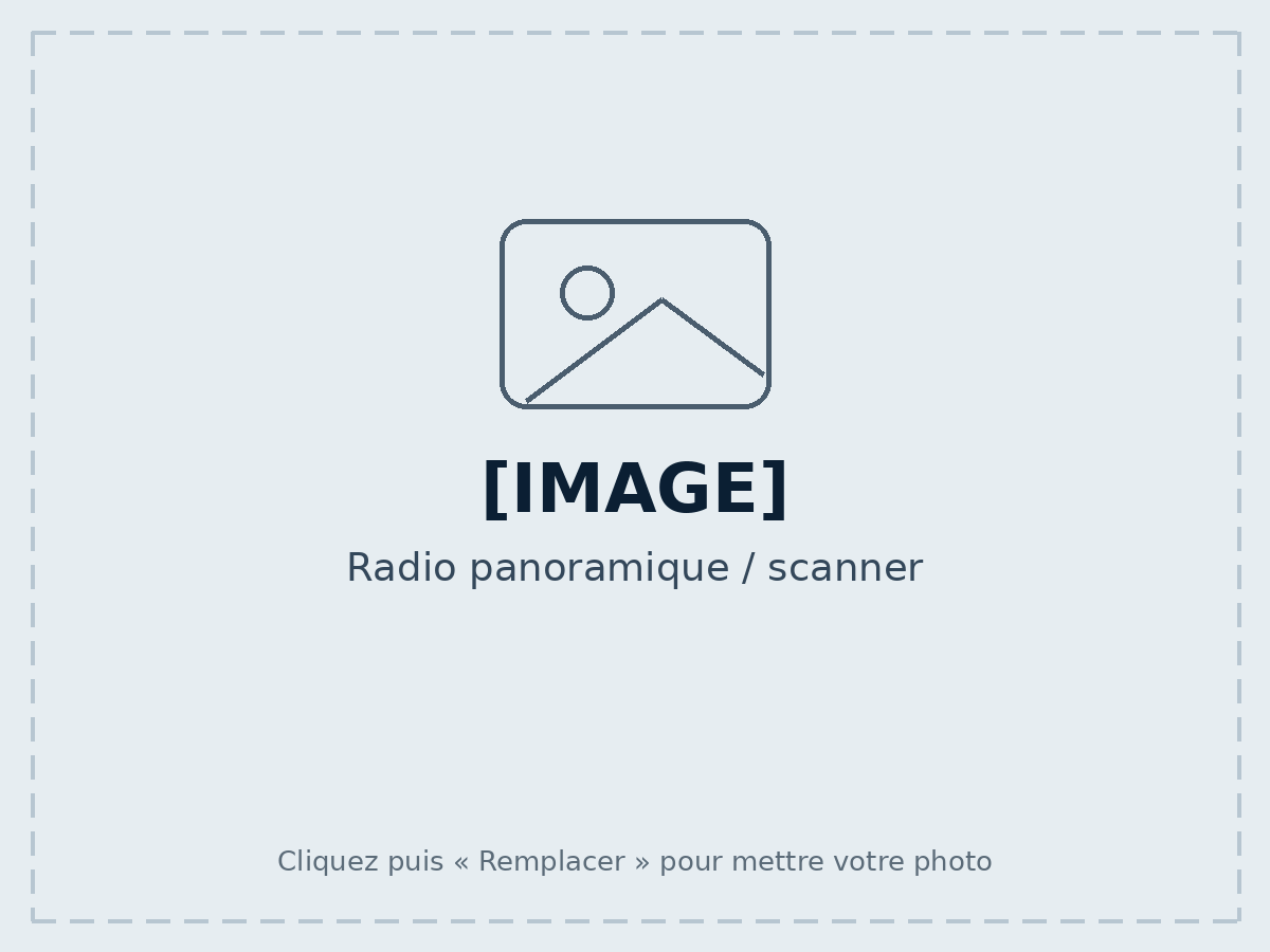 Radio panoramique / scanner